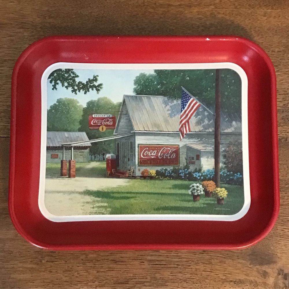Vintage Coca-Cola “American Lane” Tray